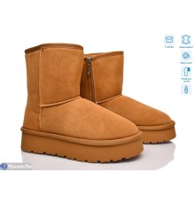 Уггі жіночі на зиму (8 пар р.36-41) camel  "Mirella"