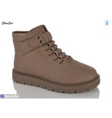 Черевики жіночі на весну/осінь (8 пар р.37-41) коричневий  "Chunsen"