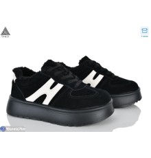 Кросівки жіночі на зиму (8 пар р.36-41) чорний  "STILLI Group"