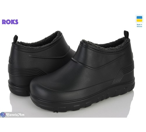 Калоші жіночі на зиму (8 пар р.41-46) чорний  "Roks"