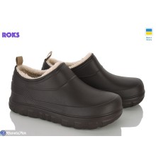 Калоші жіночі на зиму (8 пар р.37-41) коричневий  "Roks"