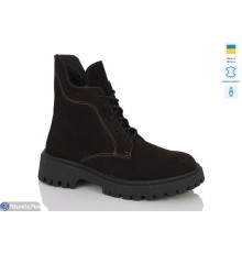 Черевики жіночі на весну/осінь (6 пар р.37-41) коричневий  "LIKA"