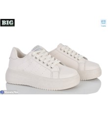 Кросівки жіночі на весну/осінь (8 пар р.36-41) бежевий  "BIG"