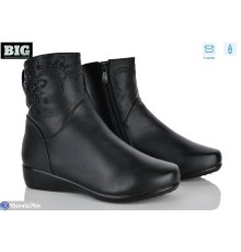 Черевики жіночі на зиму (8 пар р.37-42) чорний  "BIG"