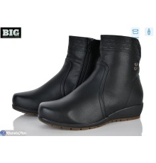 Черевики жіночі на зиму (8 пар р.37-42) чорний  "BIG"