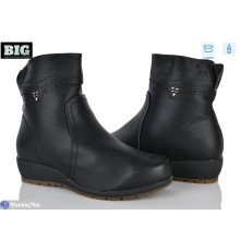 Черевики жіночі на зиму (8 пар р.37-42) чорний  "BIG"
