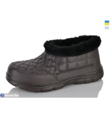 Калоші жіночі на зиму (6 пар р.37-42) коричневий  "SALIN"