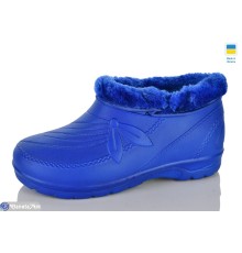Калоші жіночі на зиму (6 пар р.36-41) синій  "SALIN"