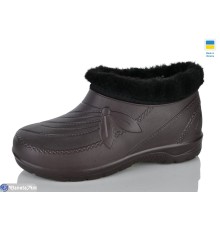 Калоші жіночі на зиму (6 пар р.36-41) коричневий  "SALIN"
