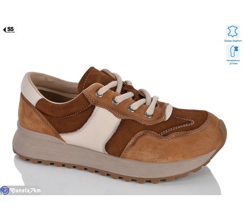 Туфлі жіночі на весну/осінь (8 пар р.36-41) camel  "KLAKSON"