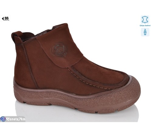 Черевики жіночі на весну/осінь (8 пар р.36-41) коричневий  "KLAKSON"