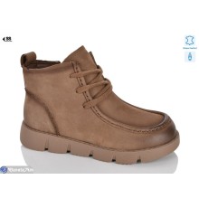 Черевики жіночі на зиму (8 пар р.36-41) коричневий  "KLAKSON"