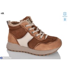 Черевики жіночі на зиму (8 пар р.36-41) camel  "KLAKSON"