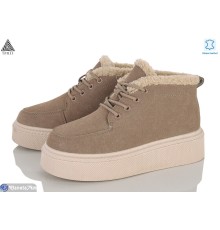 Черевики жіночі на зиму (8 пар р.36-41) коричневий  "STILLI Group"