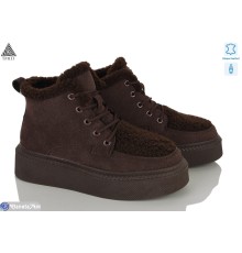 Черевики жіночі на зиму (8 пар р.36-41) коричневий  "STILLI Group"