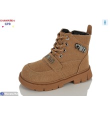 Черевики дитячі на зиму (8 пар р.22-27) camel  "GFB-Канарейка"