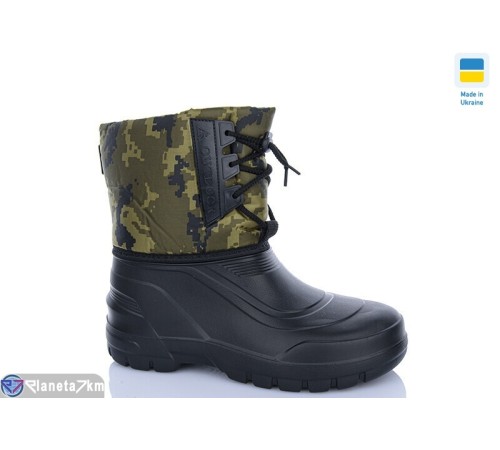 Чоловічі чоботи з піни на зиму (6 пар р.42-45) чорний  "MURMUR"