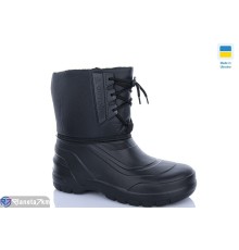 Чоловічі чоботи з піни на зиму (6 пар р.42-45) чорний  "MURMUR"