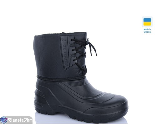 Чоловічі чоботи з піни на зиму (6 пар р.42-45) чорний  "MURMUR"