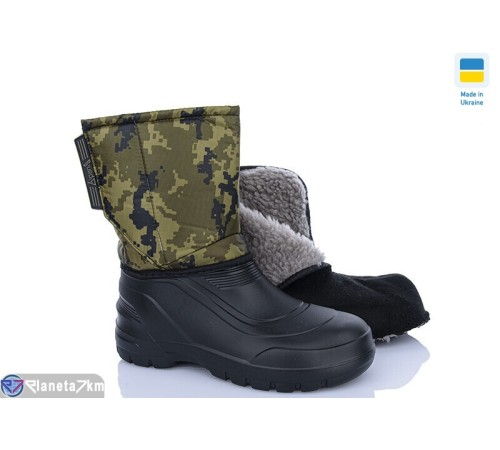 Чоловічі чоботи з піни на зиму (6 пар р.42-45) чорний  "MURMUR"