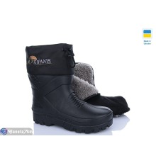 Чоловічі чоботи з піни на зиму (6 пар р.42-45) чорний  "MURMUR"