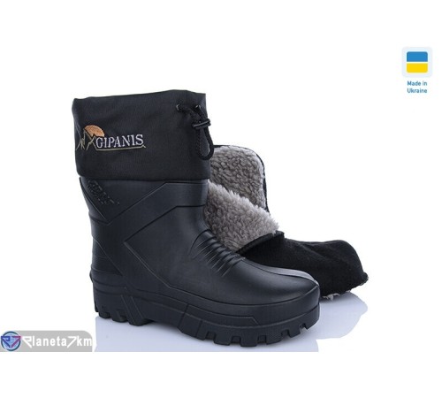 Чоловічі чоботи з піни на зиму (6 пар р.42-45) чорний  "MURMUR"