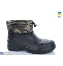 Чоловічі чоботи з піни на зиму (6 пар р.42-45) чорний  "MURMUR"