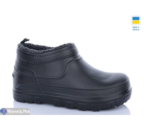 Калоші чоловічі на зиму (6 пар р.42-45) чорний  "MURMUR"