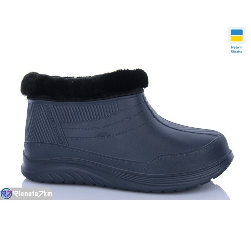 Калоші жіночі на зиму (6 пар р.36-41) синій  "MURMUR"