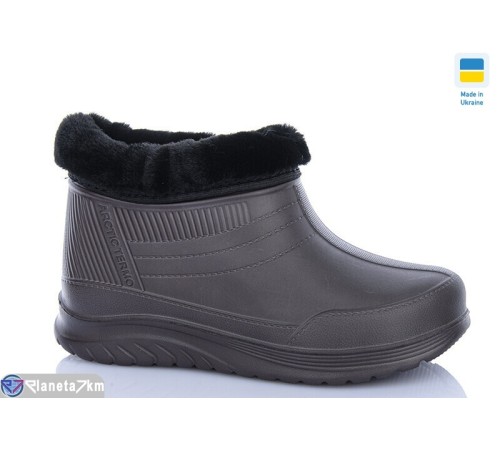 Калоші жіночі на зиму (6 пар р.36-41) коричневий  "MURMUR"