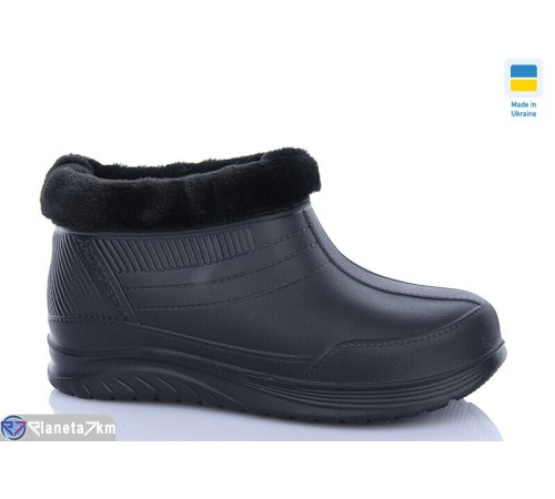 Калоші жіночі на зиму (6 пар р.36-41) чорний  "MURMUR"