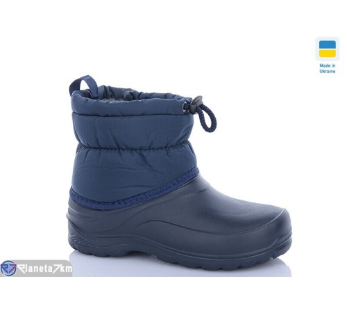 Дитячі чоботи з піни на зиму (12 пар р.30-35) синій  "MURMUR"