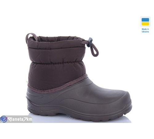 Дитячі чоботи з піни на зиму (12 пар р.30-35) коричневий  "MURMUR"