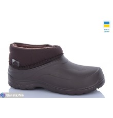 Калоші дитячі на зиму (12 пар р.30-35) коричневий  "MURMUR"