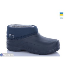 Калоші дитячі на зиму (12 пар р.30-35) синій  "MURMUR"