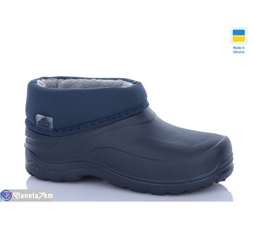 Калоші дитячі на зиму (12 пар р.30-35) синій  "MURMUR"
