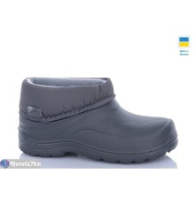 Калоші дитячі на зиму (12 пар р.30-35) сірий  "MURMUR"