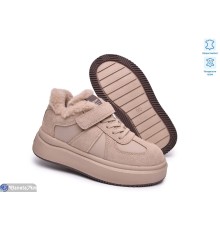 Дитячі кросівки на зиму (8 пар р.32-37) бежевий  "TOMMY"