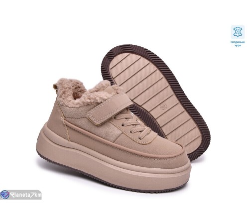 Дитячі кросівки на зиму (8 пар р.32-37) коричневий  "TOMMY"