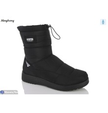 Дутики жіночі на зиму (8 пар р.40-43) чорний  "HORSE"