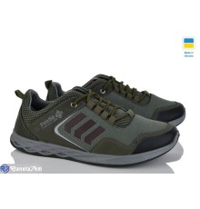 Кросівки чоловічі на весну/осінь (8 пар р.40-45) зелений  "OLLA"
