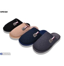 Тапки чоловічі на весну/осінь (12 пар р.41-46) мікс  "Super Gear"