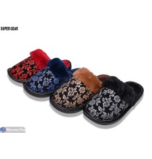Тапки жіночі на весну/осінь (12 пар р.36-41) мікс  "Super Gear"