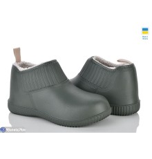 Калоші жіночі на зиму (8 пар р.37-41) хакі  "LEO"