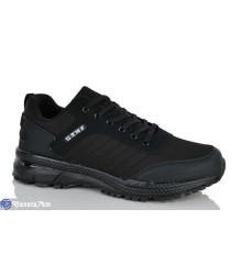 Кросівки чоловічі на весну/осінь (8 пар р.41-46) чорний  "Normashoes"