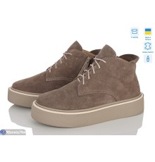 Черевики жіночі на зиму (6 пар р.36-41) коричневий  "STELUSA"