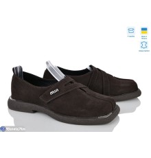 Туфлі жіночі на весну/осінь (6 пар р.37-40) коричневий  "Linda"