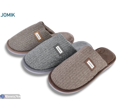 Тапки чоловічі на весну/осінь (18 пар р.41-46) мікс  "IZY"