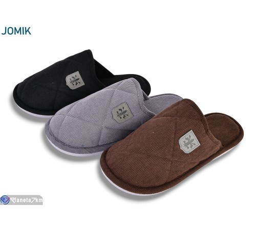 Тапки чоловічі на весну/осінь (18 пар р.41-46) мікс  "IZY"
