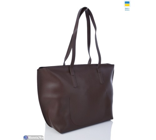 Сумка жіноча 32*34*17 см,  коричневий  "Lusia"